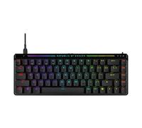 ASUS Clavier de Jeu ROG Falchion Ace HFX 65%, Interrupteur magnétique ROG HFX, Clavier à Effet Hall, déclenchement Rapide, taux d'interrogation de 8 000 Hz, Amortissement à Cinq Couches et Support