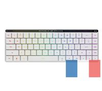 ASUS ROG Falchion RX Low Profile clavier Jouer USB + RF Wireless + Bluetooth Blanc
