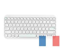 ASUS KW100 Marshmallow - Clavier sans Fil Compact Bluetooth - AZERTY - Blanc