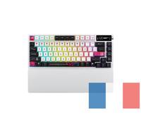 ASUS - Clavier gaming mécanique ROG Azoth X 75% AZERTY - Switch ROG NX V2, OLED, RGB, Blanc