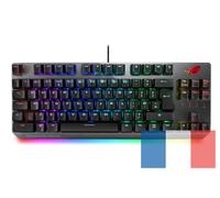 ASUS ROG Strix Scope NX TKL clavier Jouer USB Noir, Gris