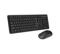 CW100 - Ensemble clavier et souris - 100% - sans fil - 2.4 GHz - noir