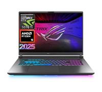ASUS Dernier ordinateur portable de jeu ROG Strix G16 2025, écran 16" FHD 165 Hz, AMD Ryzen 9 8940HX, RTX 5070 Ti, 32 Go de RAM, SSD 1 To, gris Eclipse