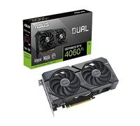 ASUS Dual GeForce RTX™ 4060 Ti 16 Go Advanced Edition GDDR6 (PCIe 4.0, 16 Go GDDR6, DLSS 3, HDMI 2.1a, DisplayPort 1.4a, 2.5-Slot Design, Axial-Tech Fan Design, 0dB Technology, etc.)