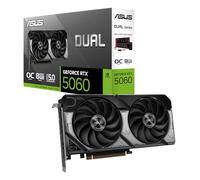 ASUS Dual GeForce RTX 5060 Carte vidéo 8 Go GDDR7 OC Edition DUAL-RTX5060-O8G