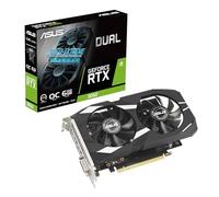 ASUS Dual NVIDIA GeForce RTX 3050 Carte Graphique de Jeu 6 Go OC Edition - PCIe 4.0, 6 Go de mémoire GDDR6, HDMI 2.1, DisplayPort 1.4a, Design à 2 emplacements, Design de Ventilateur axial-Tech,