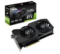 ASUS Dual NVIDIA GeForce RTX 3060 Ti V2 OC Edition Carte graphique de jeu (PCIe 4.0, 8 Go de mémoire GDDR6, LHR, HDMI 2.1, DisplayPort 1.4a, design axial-tech, double BIOS, plaque arrière de