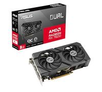 ASUS Dual -RX7600-O8G-EVO AMD Radeon RX 7600 8 Go GDDR6