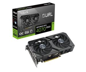 ASUS Dual -RTX4070S-O12G-EVO NVIDIA GeForce RTX 4070 SUPER 12 Go GDDR6X