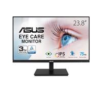 ASUS Écran d'ordinateur VA24DQSB 61 cm 1080P FHD IPS, station d'accueil USB | Full HD, IPS, 75 Hz, haut-parleurs, synchronisation adaptative, support mural VESA, sans cadre, HDMI, DisplayPort, VGA