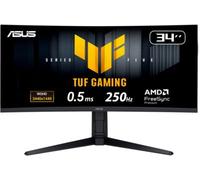 ASUS Écran TUF VG34WQL5A 34 WQHD incurvé 1500R 21:9 1ms 200Hz VA FreeSync Premium 2xHDMI 2xDP