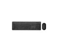 CW100 - Ensemble clavier et souris - sans fil - 2.4 GHz - noir