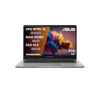 ASUS Expertbook P1 PC portable, ordinateur portable i5-13420H, 16 Go RAM DDR5, 512 Go SSD PCIex 4.0, écran 14" FHD, ordinateur portable, ordinateur portable avec empreintes digitales, Thunderbolt