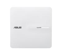 ASUS ExpertWiFi EBA63 (AX3000) - Point d'accès WiFi 6 Bi-Bande - PoE, supporte jusqu'à 5 SSID et VLAN, réseau Auto-défini, Compatible Aimesh, sécurié réseau de Niveau Professionnel