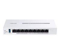 ASUS ExpertWiFi EBG19P, Routeur Filaire Gigabit PoE+ VPN, 8 Ports PoE+, 123W, Jusqu'à 3 Ports WAN ethernet + 1 USB WAN, Idéal pour Les AP, Sécurité réseau de qualité Commerciale