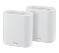 ASUS Routeurs ExpertWiFi EBM68 Pack de 2 – Wi‑Fi 6 AX7800 Tri‑bande 2,5 Gb/s, AiProtection