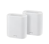 ASUS ExpertWiFi EBM68 x 2 - Système maillé professionnel de sécurité Tri-Bande AX7800 (supporte jusqu'à 5 SSID, VLAN, SDN, portail invité personnalisé, 2.5 Gbps, Sécurité réseau professionnelle)