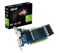 ASUS GeForce GT 730 2 Go DDR3 Evo Carte Graphique à Faible Profil (0 DB, pour HTPC Silencieux, 2 Go DDR3, Refroidissement Passif, GT730-SL-2GD3-BRK-EVO)