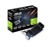 ASUS GeForce GT 730 Carte Graphique GDDR5 Low Profile pour modèles HTPC Silencieux (avec Supports de Port I/O) 2 Go