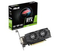 ASUS GeForce RTX 3050 LP BRK 6GB GDDR6 OC Edition Carte Graphique | PCIe 4.0, HDMI 2.1, DisplayPort 1.4a, DVI-D, Low-profile Design, IP5X Dust Resistance