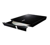 ASUS Lecteur Graveur CD / DVD externe SDRW-08D2S-U LITE Noir - Graveur DVD x8 ultra-compact, M-Disc supporté, compatibilité Windows et Mac OS