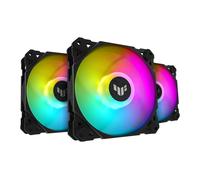 ASUS TUF Gaming TF120 ARGB Fan - Triple Fan Kit with ARGB Controller Boitier PC Refroidisseur d'air 12 cm Noir