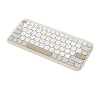 ASUS Marshmallow KW100 - Clavier - déplacement de touche de 1,6 mm, durée de vie de 10 millions de clics - 75% - compact - sans fil - Bluetooth 5.0 - lait d'avoine