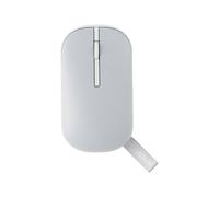ASUS Marshmallow MD100 Lite - Souris - droitiers et gauchers - optique - 3 boutons - sans fil - 2.4 GHz, Bluetooth 5.0 - récepteur sans fil USB - gris