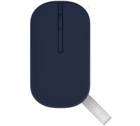 ASUS MD100 - Souris - droitiers et gauchers - optique - sans fil - 2.4 GHz, Bluetooth 5.0 LE - récepteur sans fil USB - bleu calme
