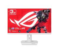 ASUS Moniteur de Jeu ROG Strix 27 po 4K HDR USB-C (XG27UCG-W) - Blanc, UHD (3840 x 2160) Double Mode (4K 160 Hz ou FHD 320 Hz), 1 ms, IPS Rapide, synchronisation ELMB, Compatible G-Sync, Jeu AI,