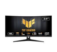 ASUS TUF Gaming VG34VQ3B écran plat de PC 86,4 cm (34") 3440 x 1440 pixels UltraWide Quad HD LED Noir