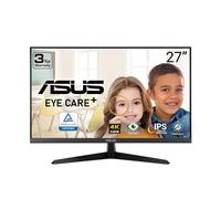 ASUS Moniteur de Soin des Yeux 27" 4K (VY27UQ) - UHD (3840 x 2160), IPS, HDR10, Adaptive Sync, Eye Care Plus, Display Port, HDMI, Speaker, DisplayWidget, Blue Light Filter, Flicker Free, Garantie 3