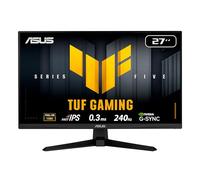 Moniteur Gaming ASUS TUF VG279QM5A - 27", Full HD, Fast-IPS, 240Hz, 0,3ms, G-Sync, FreeSync Premium, ELMB Sync, 99% sRGB, DisplayWidget Center, Gaming AI