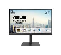 ASUS Moniteur Professionnel 4K 27" (VA27UQSB) - UHD (3840 x 2160), IPS, sans Cadre, HDR10, DisplayPort, Dual HDMI, Haut-parleurs, Soins des Yeux, Ergonomique, Pivot, pivotant, réglable en Hauteur