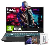 ASUS Nouvel ordinateur portable de jeu TUF A15 15,6" FHD 144 Hz, AMD Ryzen 7-7435HS 8 cœurs, carte graphique Nvidia Geforce RTX 3050, 32 Go de RAM DDR5, 2 To SSD, Ko rétroéclairé, Wi-Fi 6, Win11 Pro