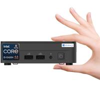 ASUS NUC 13 Pro Slim Mini PC de bureau, Intel Core i5-13420H (jusqu'à 4,6 GHz), 16 Go de RAM, SSD PCIe 512 Go, design ultra silencieux, écran Quad 4K, USB, HDMI, Thunderbolt, Wi-Fi 6E, Bluetooth, RJ
