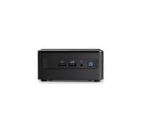 ASUS NUC 13 RNUC13L3HV500002I Barebone Mini PC Intel Core i5-1350P DDR4 SO-DIMM 64GB max. WiFi 6E, Bluetooth 5.3, Double Thunderbolt 4