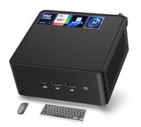 ASUS NUC 14 Pro AI Mini PC, Intel Ultra 7 155H (16C/22T, jusqu'à 4,8 GHz), 32 Go de RAM DDR5, 1 To PCIe 4 SSD Mini ordinateur Win 11 Pro, Mini ordinateur de bureau avec Intel Arc GPU/AI GC/AI Boost/AI