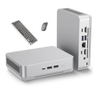 ASUS NUC 14 Pro+ Mini ordinateur de bureau, Intel Core Ultra 7 155H, 16 Go de RAM DDR5, SSD PCIe 512 Go, processeur graphique Intel Arc, Windows 11 Pro, Thunderbolt 4, WiFi 6E, écran HDR, micro PC