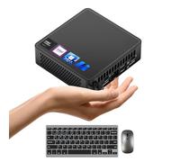ASUS NUC 15 Pro Mini PC de bureau, Intel Series 2 Core 7 240H (10C/16T, jusqu'à 5,2 GHz), petit ordinateur 16 Go DDR5 RAM, 512 Go PCIe SSD, carte graphique Intel, Thunderbolt 4, WiFi 7, 8K/Quad 4K HDR