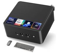 ASUS NUC 15 Pro Mini PC de bureau, Intel Series 2 Ultra 5 225H (14C/14T, jusqu'à 4,9 GHz), 32 Go de RAM DDR5, SSD PCIe 1 To, Mini ordinateurs Win 11 Pro, processeur graphique Intel Arc 130T