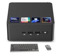ASUS NUC 15 Pro Petit ordinateur de bureau, Intel Series 2 Ultra 5 225H (14C/14T, jusqu'à 4,9 GHz), Mini PC AI 64 Go DDR5 RAM, 1 To PCIe SSD, Win 11 Pro, GPU Intel Arc 130T, Thunderbolt 4, WiFi 7, BT