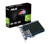 ASUS NVIDIA GeForce GT 730 - Carte graphique (2GB GDDR5, 4x HDMI, PCIe 2.0, Design à slot unique, Refroidissement passif)