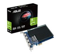 ASUS NVIDIA GeForce GT 730 Carte Graphique (PCIe 2.0, 2 Go de mémoire GDDR5, 4 Ports HDMI, Design à Une Fente, Refroidissement Passif) (GT730-4H-SL-2GD5)