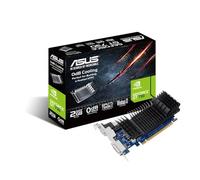 ASUS NVIDIA GeForce GT 730 SL-2GD5-BRK - Carte graphique (2GB GDDR5, PCIe 2.0, Refroidissement silencieux 0 dB, GPU Tweak II avec XSplit Gamecaster, Auto-Extreme, idéal pour HTPC)