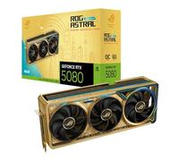 ASUS NVIDIA GEFORCE RTX 5080 ROG Astral DHAHAB CORE Triple ventilateur overclocké 16 Go GDDR