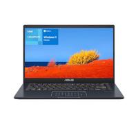 ASUS Ordinateur portable 14 ", écran FHD 14 ", Intel Celeron N4500, mémoire 4 Go, eMMC 64 Go, pavé tactile, webcam, HDMI, Wi-Fi, Windows 11 Home, bleu silencieux