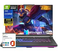 ASUS Ordinateur portable de jeu ROG Strix G16, avec licence à vie professionnelle, écran 16 pouces WQXGA 240 Hz, Intel 24-Core i9-14900HX, 32 Go DDR5, 2 To SSD, GeForce RTX 4060, Wi-Fi 6E, KB
