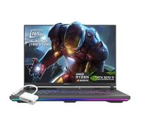ASUS Ordinateur portable de jeu ROG Strix G16, écran 16" FHD IPS 165 Hz, AMD Ryzen 9 8940HX, RTX5070 Ti, 16 Go de RAM DDR5 2 To SSD, Wi-Fi6E Bluetooth, KB rétroéclairé, Windows 11, gris éclipse