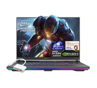 ASUS Ordinateur portable de jeu ROG Strix G16, écran 16" FHD IPS 165 Hz, AMD Ryzen 9 8940HX, RTX5070Ti, 16 Go de RAM 2 To SSD, Wi-Fi6E, KB rétroéclairé, licence à vie Win11Pro, gris éclipse, hub USB